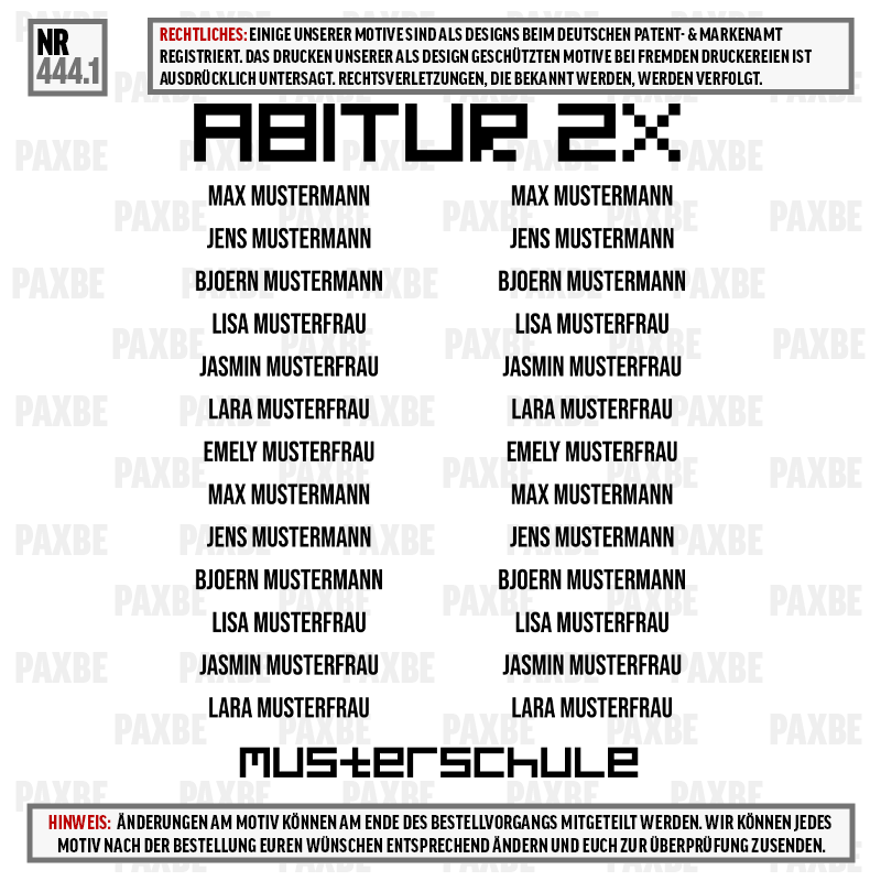 BARCODE ABI 444.1 BARCODE ABI 444.1