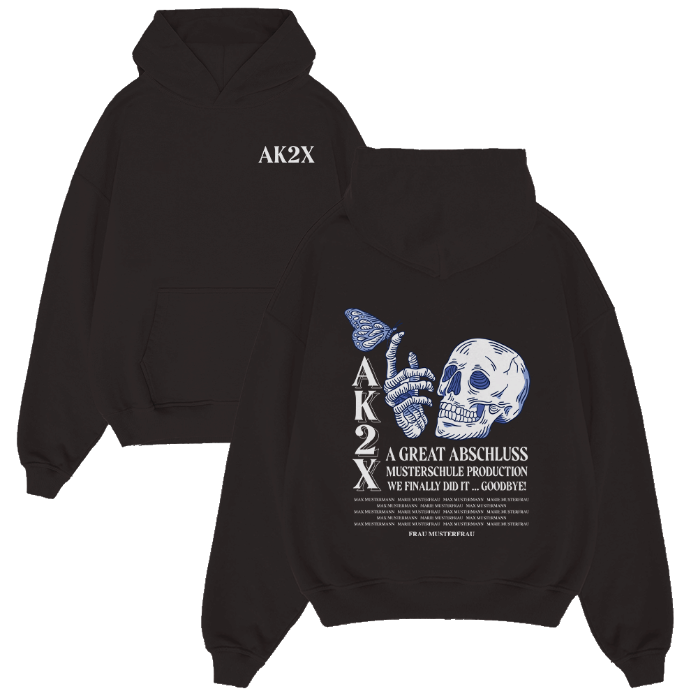 SKULL HEAD BUTTERFLY 696.1 Strickwaren, Pullover, Sweatshirt, Kapuzenpulli, Kapuze, Strickwaren, Pullover, Sweatshirt, Kapuzenpulli, Kapuze