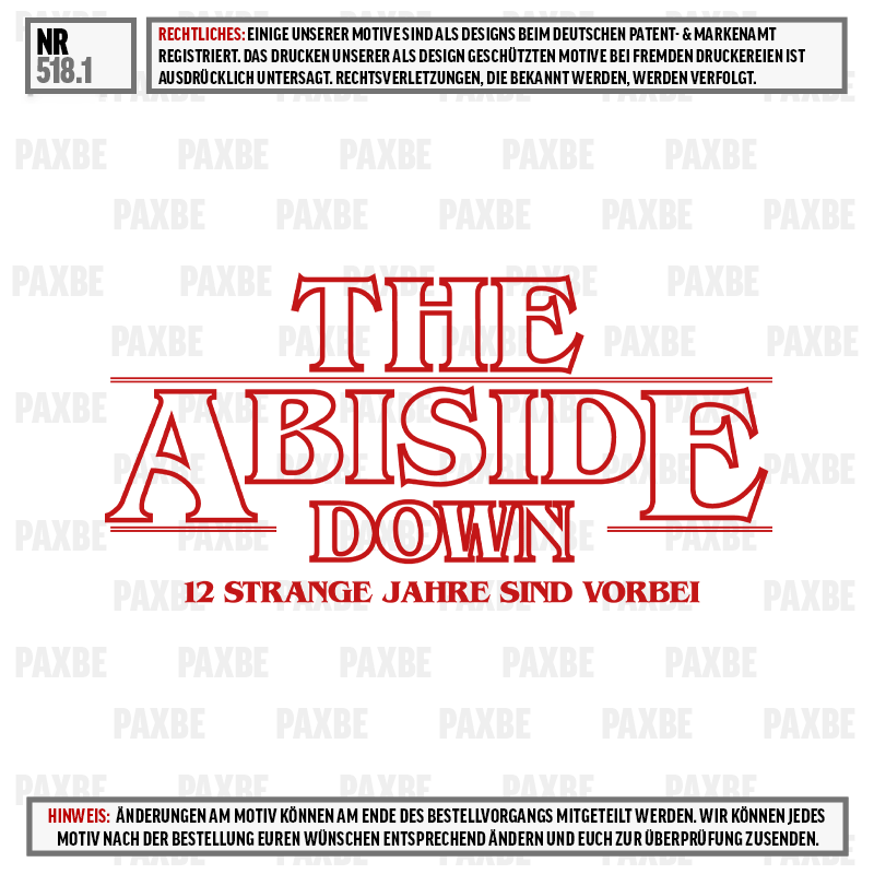 poster, red text, Farbdruck, Grafik, Designelement, poster, text, red, the abiside down, 12 strange years