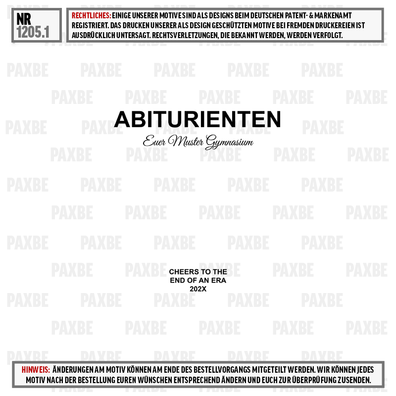 ABITURIENTEN 1205.1