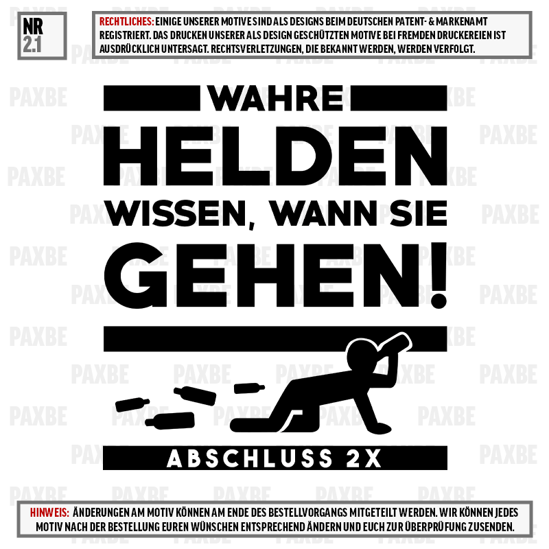 WAHRE HELDEN WISSEN WANN SIE GEHEN 2.1 Werbung, Plakat, Person