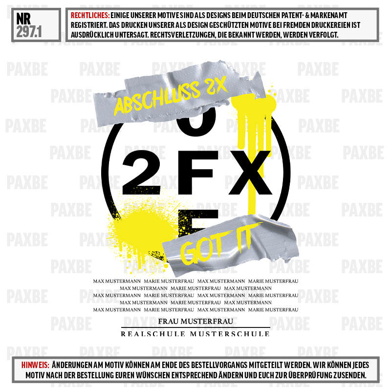 2F X, Abschluss, Zweimal, Musterfrau Logo, Schüleragenda, 2FX, 2F X, Abschluss, Musterfoma, Schule