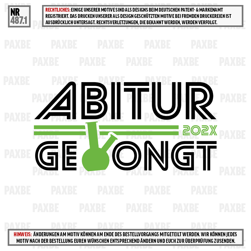 ABITUR GEBONGT 487.1 ABITUR GEBONGT 487.1