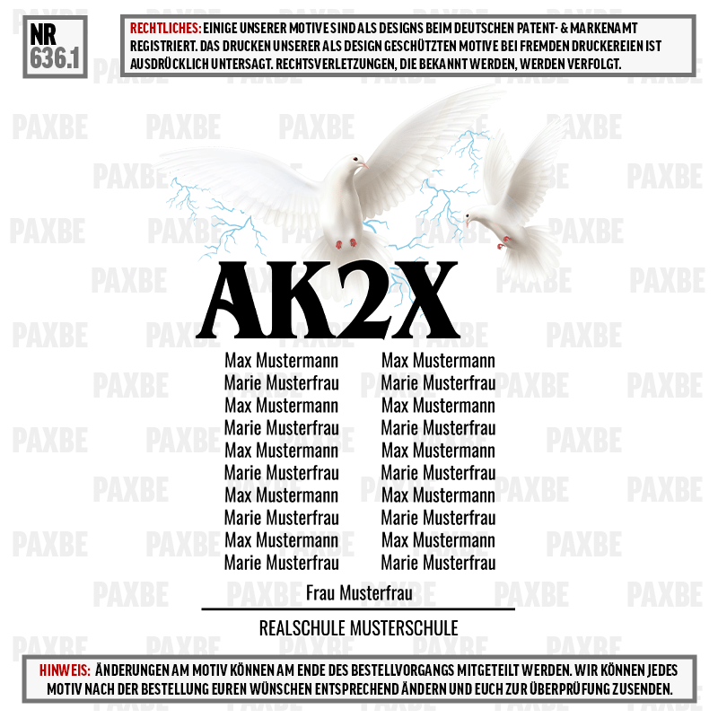 TAUBEN BLITZ 636.1 TAUBEN BLITZ 636.1