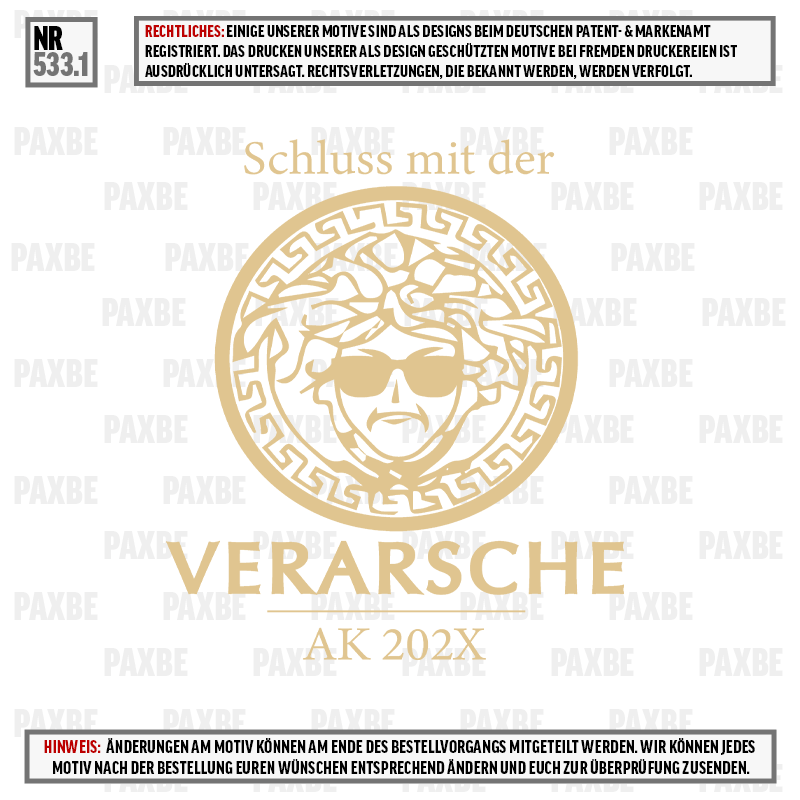 SCHLUSS MIT DER VERARSCHE 533.1 Werbung, Plakat, Gesicht, Person, Text