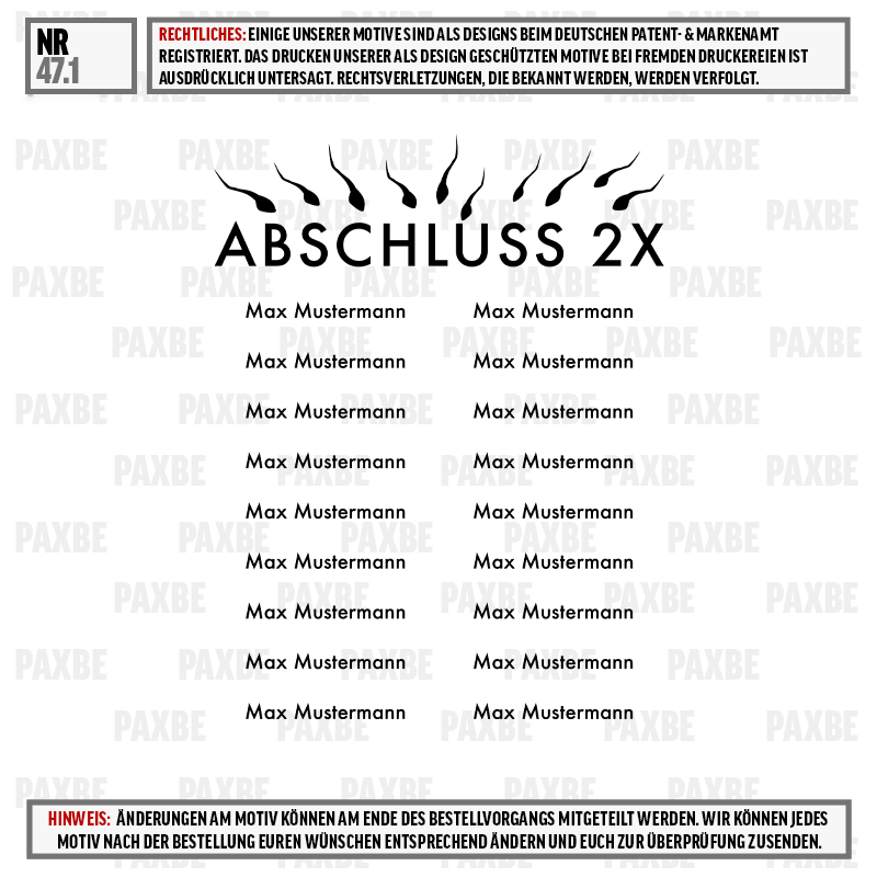poster, abschnitt 2x, max mustermann, design motif, signature layout, poster, Abschluss, 2x, Max Mustermann, Mustertext