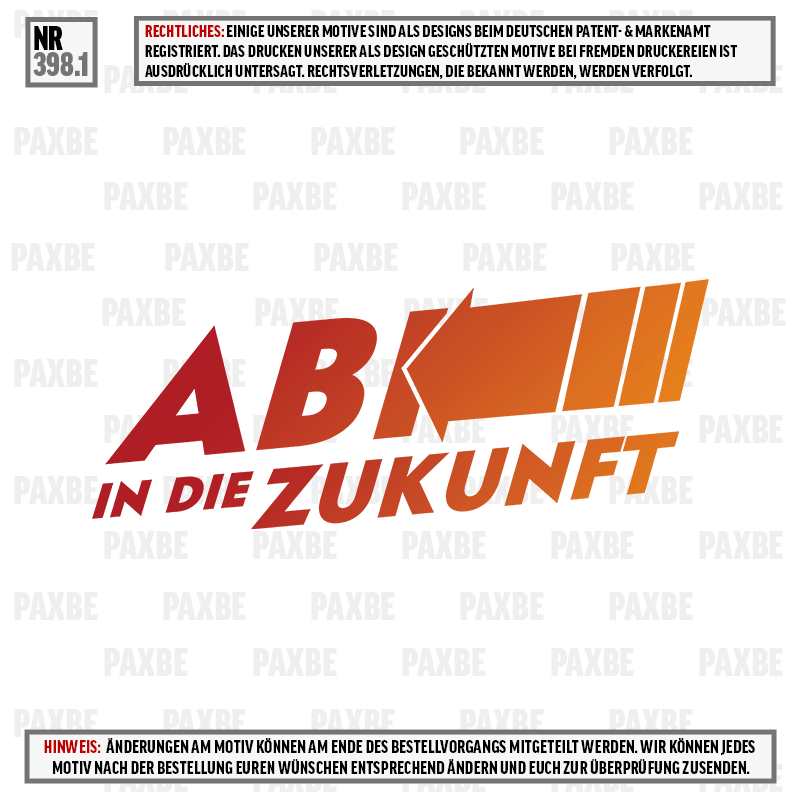 ABI IN DIE ZUKUNFT 398.1 ABI IN DIE ZUKUNFT 398.1