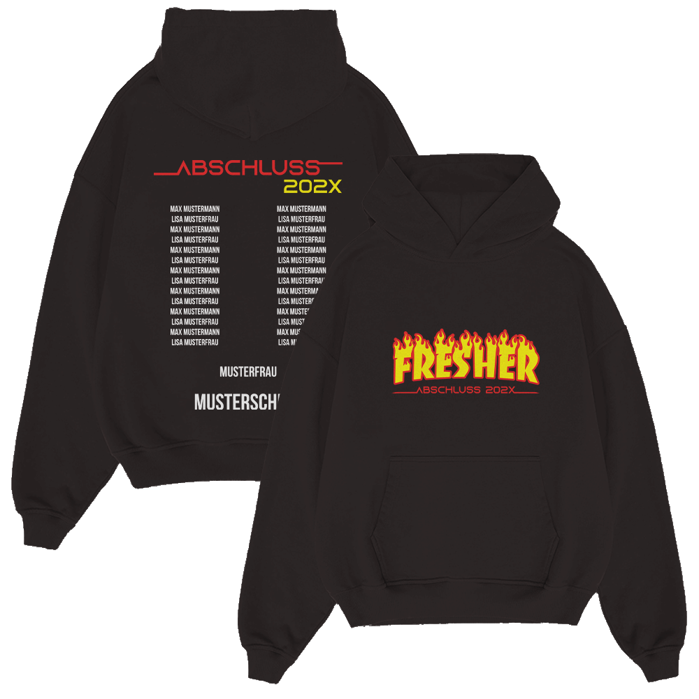 FRESHER ABSCHLUSS 547.1 Bekleidung, Strickwaren, Pullover, Sweatshirt, Kapuzenpulli, Bekleidung, Strickwaren, Pullover, Sweatshirt, Kapuzenpulli