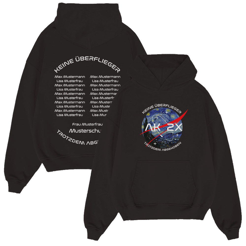 KEINE ÜBERFLIEGER TROTZDEM ABGEHOBEN NASA 15.1 Strickwaren, Pullover, Sweatshirt, Kapuzenpulli, Kapuze, Strickwaren, Pullover, Sweatshirt, Kapuzenpulli, Kapuze