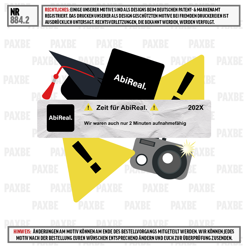 Abstraktion, Abitur, Kamera, Warnung, Aufkleber, Abschlusskappe, Kamera, Warnzeichen, Abireal, Zeitlimit
