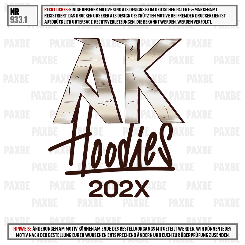 AK SWORD 933.1 Werbung, Plakat, Text