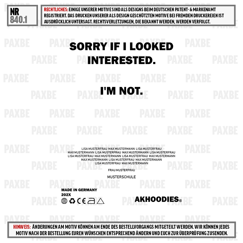 T-Shirt, Graphic Tee, Weiß, Kurzarm, Unisex, tshirt, graphic, musterfrau, made in germany, ahoodies