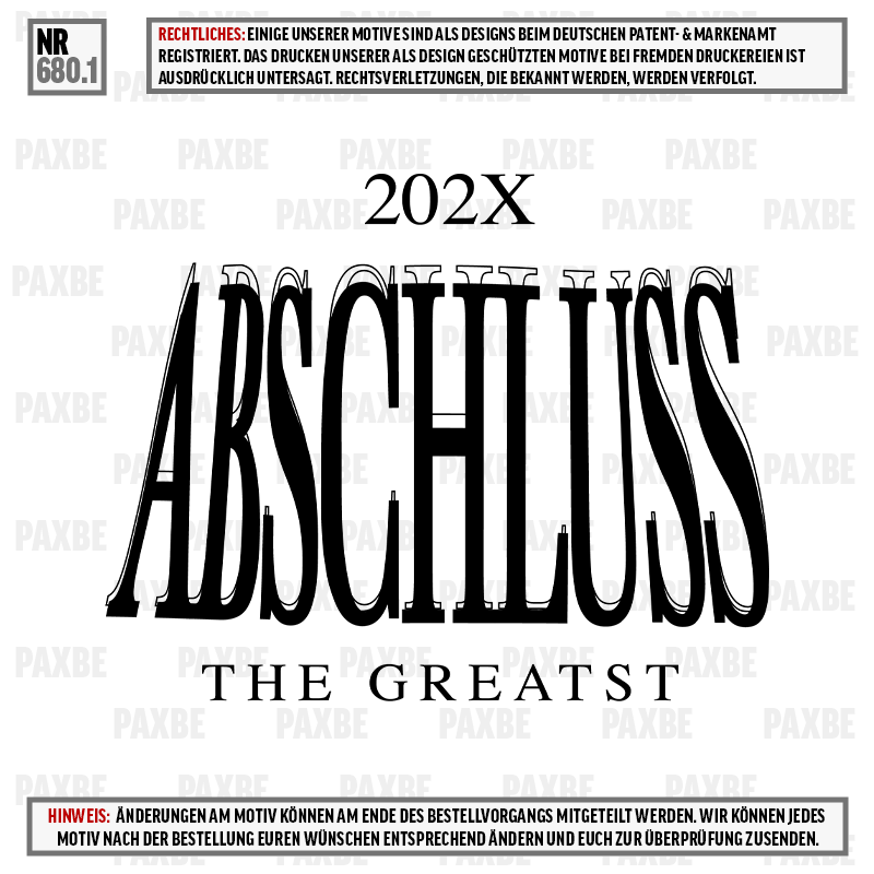 ABSCHLUSS THE GREATEST 680.1