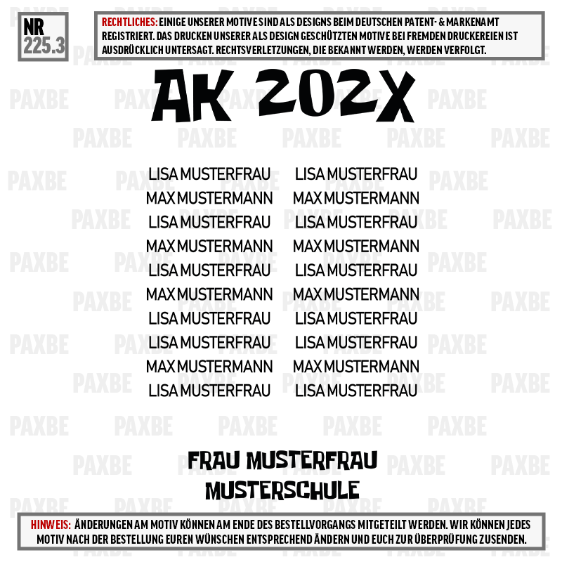 PATRIK STERN ABSCHLUSS RUM 225.3 PATRIK STERN ABSCHLUSS RUM 225.3
