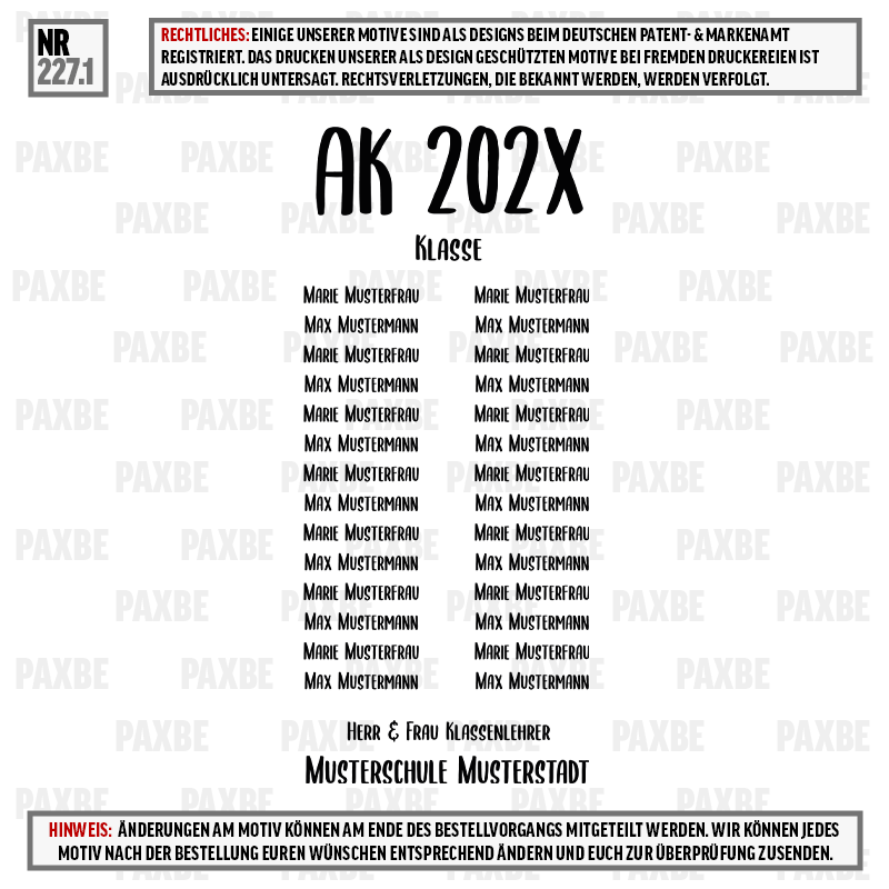 KNAPP ABER PASST SCHON 227.1 KNAPP ABER PASST SCHON 227.1