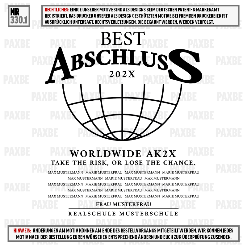 BEST ABSCHLUSS WORLD 330.1 BEST ABSCHLUSS WORLD 330.1