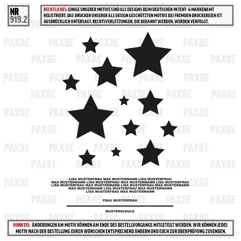 ABSCHLUSS STARS 919.2 ABSCHLUSS STARS 919.2