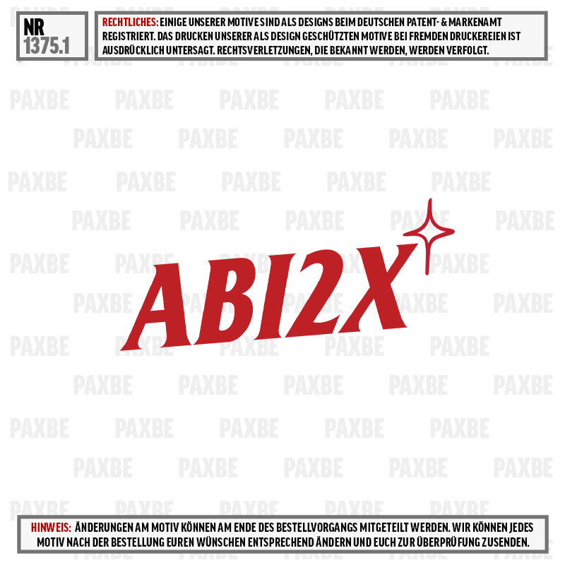 Logo, AB12X, roter Schriftzug, stilisiertes Zeichen, Markenlogo, logo, abixx, roter text, stilisierte schrift, markensymbol