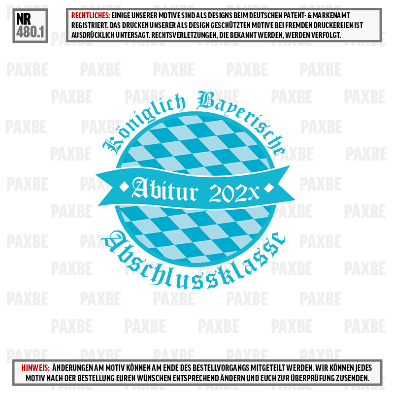 KÖNIGLICH BAYERN 480.1 KÖNIGLICH BAYERN 480.1