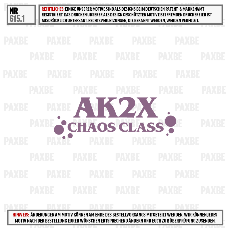 Chaos Class, AK2X, shirt design, graphic tee, brandless, Chaos Class, AK2X, Logo, Lila, Grafikdesign