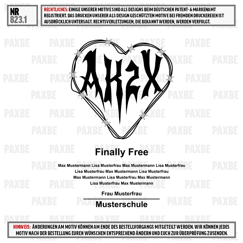 Herz, Stacheldraht, Illustration, Text, Finally Free, Herz, Stacheldraht, stilisierter Text, Grafik, Logo