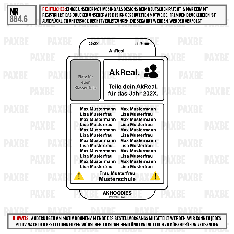 phone, Mockup, AkReal, Musterschule, classphoto, Graduation, student photo, classroom, portrait, practical class