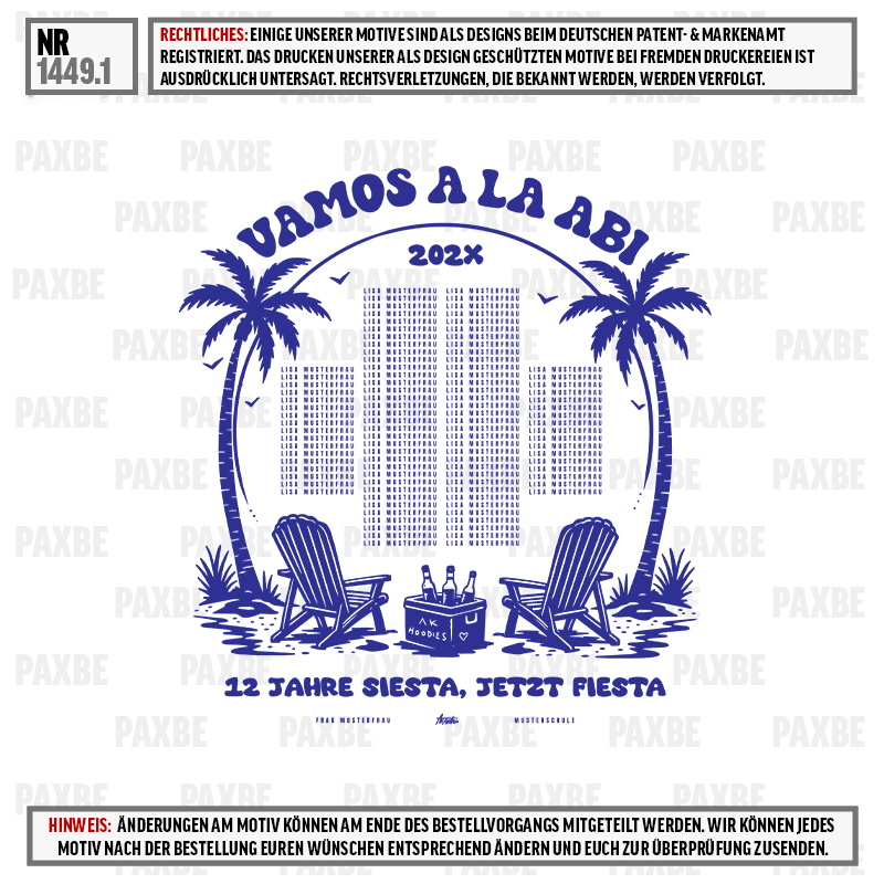Sommer, Strandstuhl, Palmen, Kübel mit Flaschen, Feier/Partyzeit, Sommer, Strandstuhl, Palme, Korb-Mal, Kalender-Poster