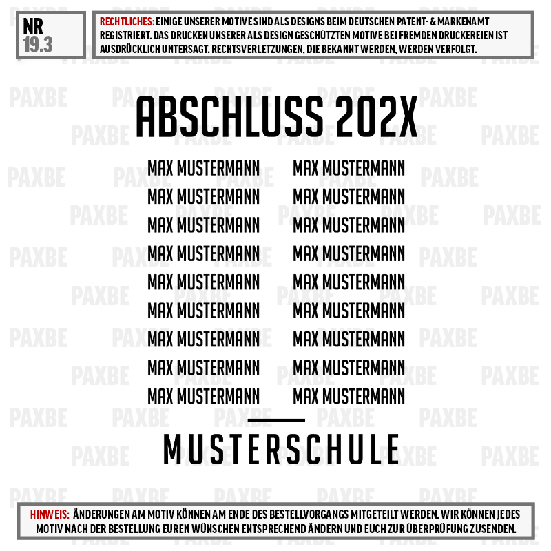 abschluss, 202x, muster, schule, motiv