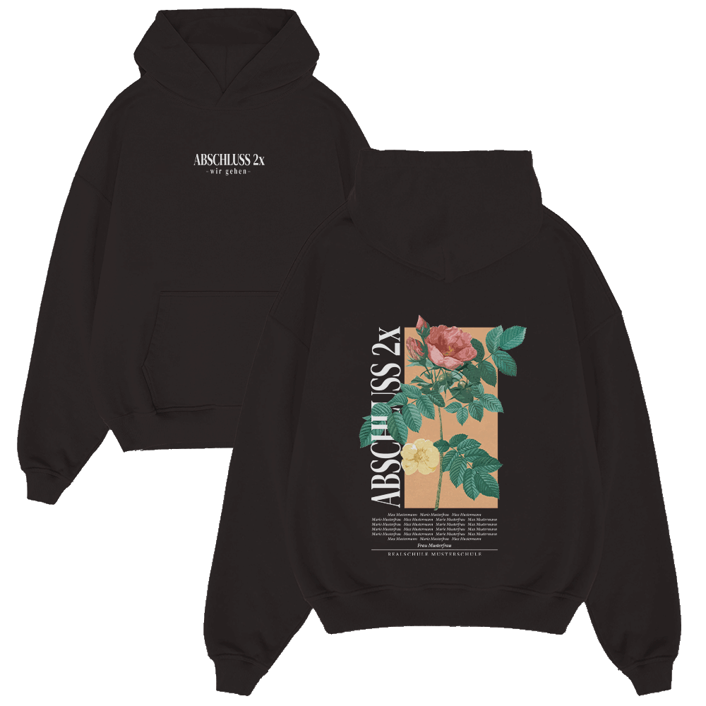 FLOWERS WIR GEHEN 644.1  Strickwaren, Pullover, Sweatshirt, Kapuzenpulli, Kapuze