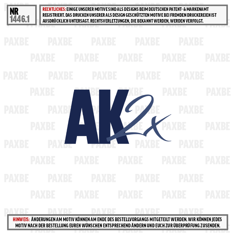 logo, markenlogo, AK, Schwung, Monogramm, logo, AK, cursive swoosh, blau, marke