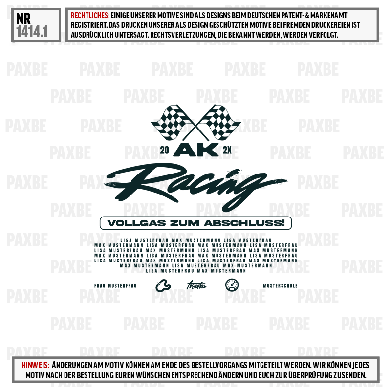 Racing, Logo, Motiv, Abschluss, Design, Racing, Motiv, Logo, T-Shirt, Design