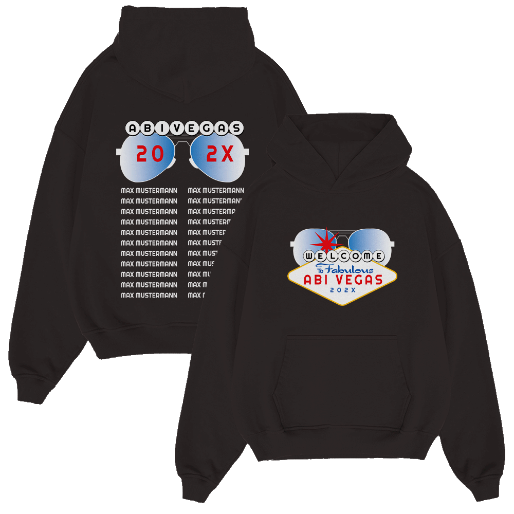 WELCOME TO FABULOUS ABI VEGAS GEPOKERT UM JEDEN PUNKT 363.1 Strickwaren, Pullover, Sweatshirt, Kapuzenpulli, Kapuze