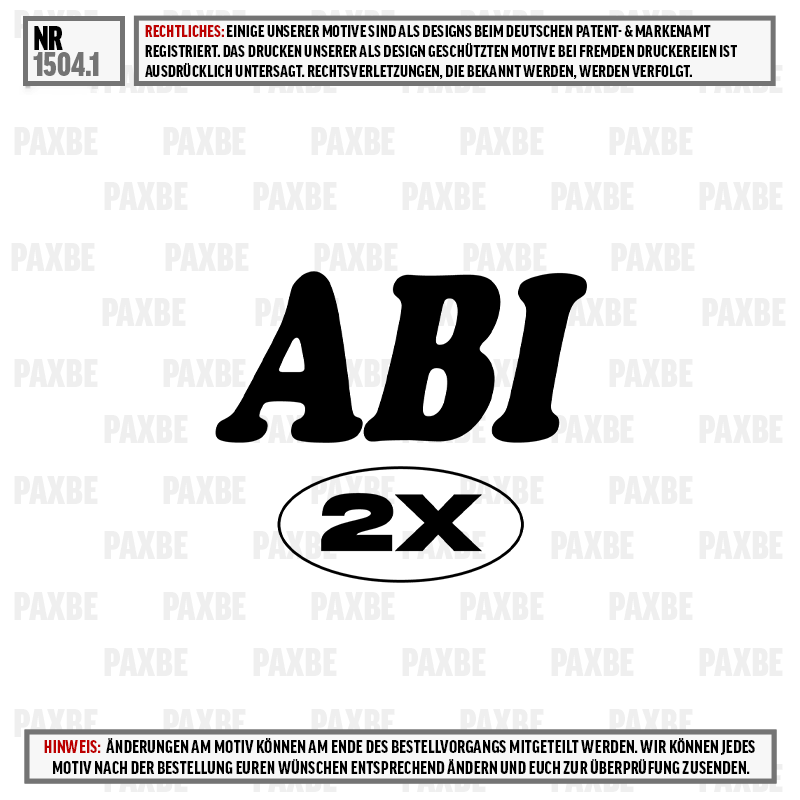 logo, ABI, 2x, Aufkleber, Label