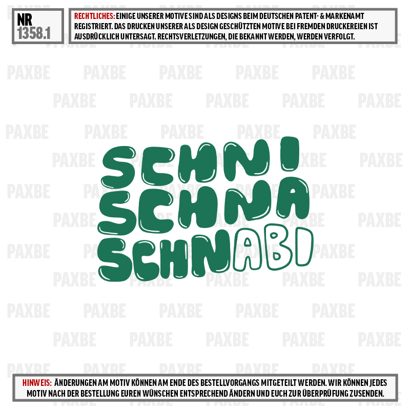 T‑shirt, Textgrafik, grüne Buchstaben, handwritten Stil, Mehrwörter-Text