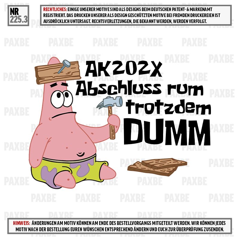PATRIK STERN ABSCHLUSS RUM 225.3 PATRIK STERN ABSCHLUSS RUM 225.3