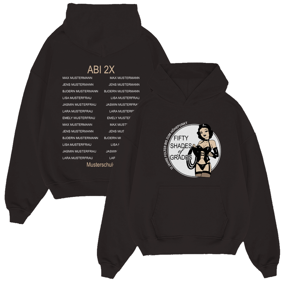 FIFTY SHADES OF GRADES 137.1 Strickwaren, Pullover, Sweatshirt, Kapuzenpulli, Kapuze