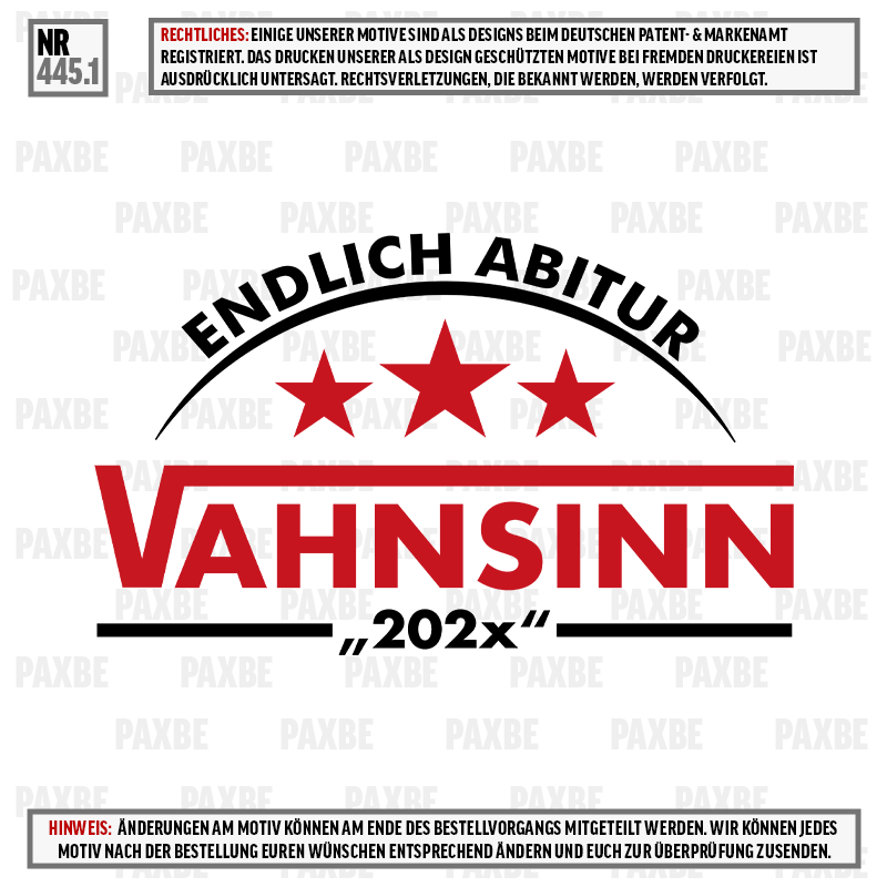 VAHNSINN 2.0 445.1 VAHNSINN 2.0 445.1