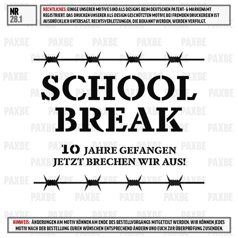 Schule, Pause, Stacheldraht, Text, Plakat, Schule, Pause, Stacheldraht, fette Schrift, Arbeitsprotest
