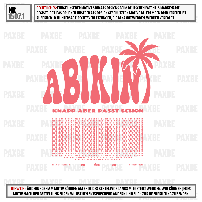 t-shirt, grafik, pink, palme, abikin, logo, poster, palm, pink, text