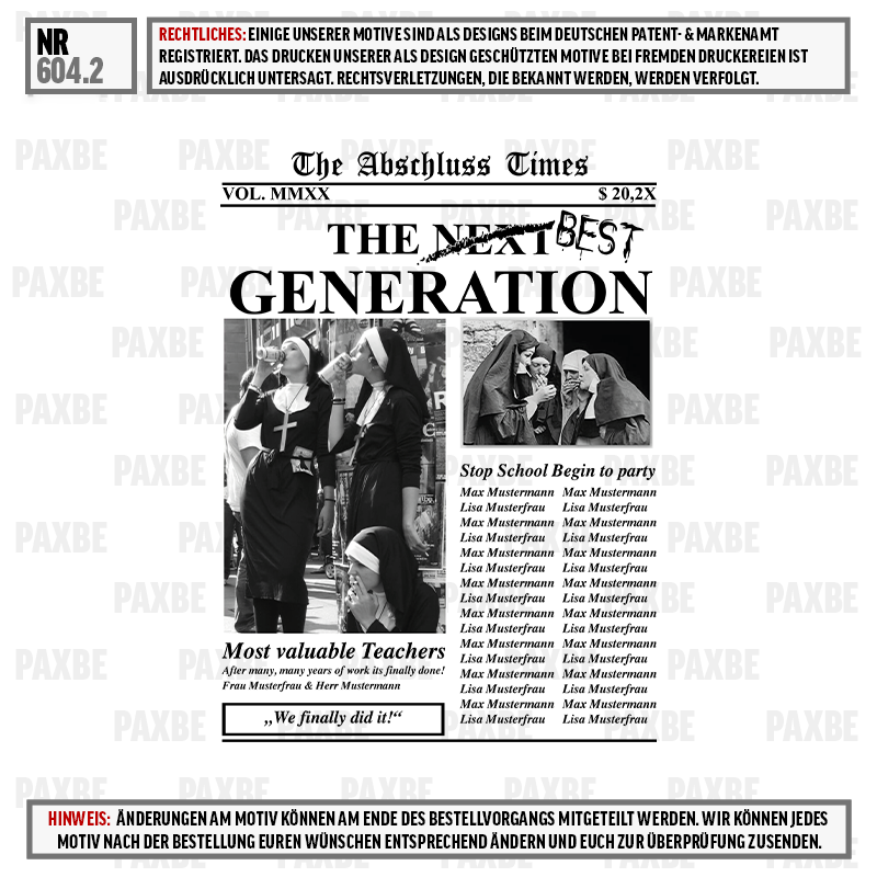non, pflegerinnen, frauen, kostüm, poster, college, Pflegekräfte, Schwarz-Weiß, Kunstprojekt, Zeitungslayout