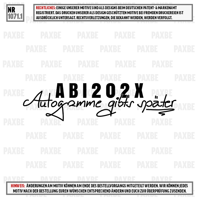 AUTOGRAMME 1071.1