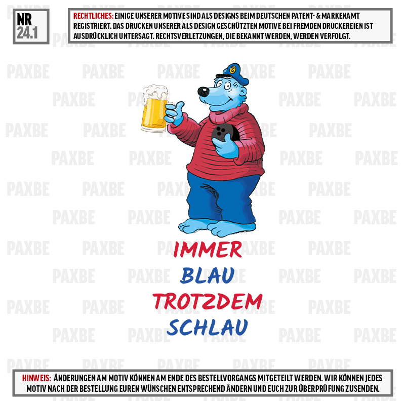 IMMER BLAU TROTZDEM SCHLAU 24.1 IMMER BLAU TROTZDEM SCHLAU 24.1