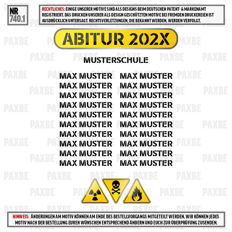BEI UNS HAT DIE CHEMIE GESTIMMT 740.1 BEI UNS HAT DIE CHEMIE GESTIMMT 740.1