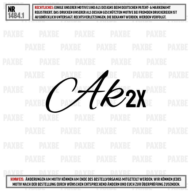 Monogram, Ak2x, Schriftzug, Logo, Stilvolles Design, Ak2x, Kalligraphie, Monogramm, Buchstaben, Schriftzug