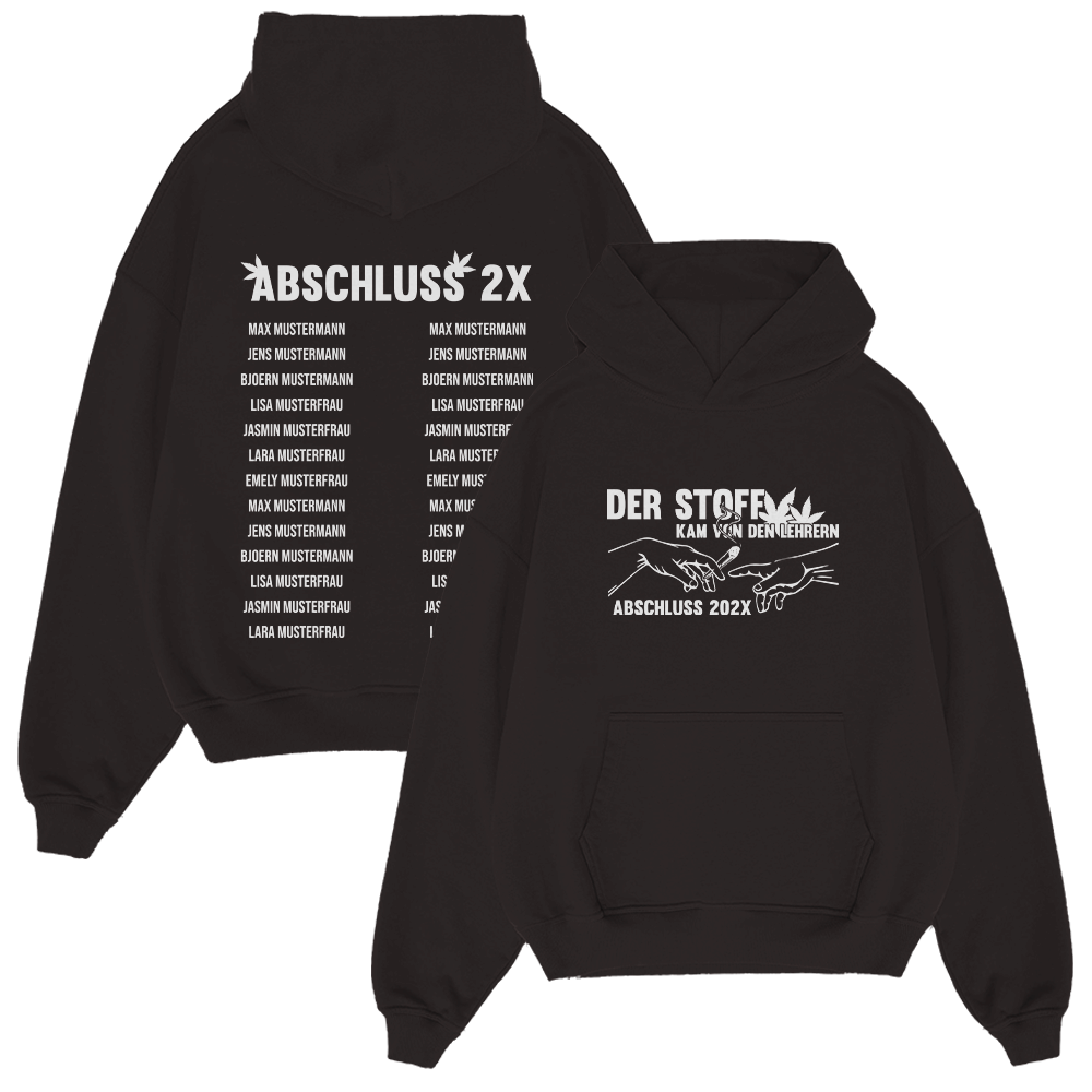 Hoodie, Sweatshirt, Schwarz, Kapuze, Print, Hoodie, Schwarz, Print, Kapuzenpullover, Abschluss 202x