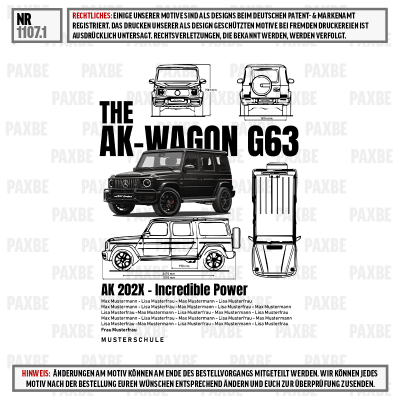 AK-WAGON G63 1107.1