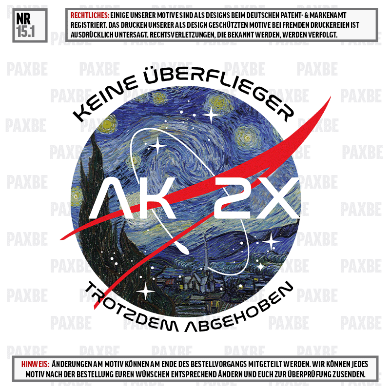 KEINE ÜBERFLIEGER TROTZDEM ABGEHOBEN NASA 15.1 KEINE ÜBERFLIEGER TROTZDEM ABGEHOBEN NASA 15.1