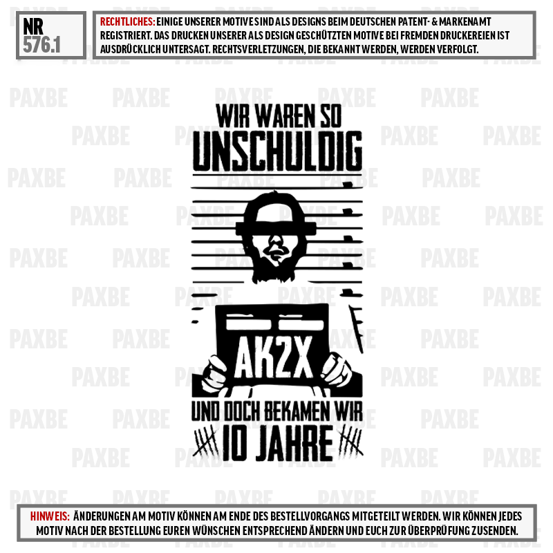 t-shirt, Grafik, Aufnäher, Motivprint, T-Shirt, Motiv, Aufdruck, Herren, Unschuldig