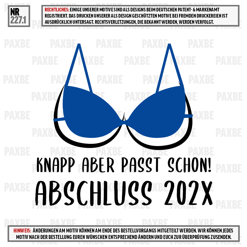 KNAPP ABER PASST SCHON 227.1 KNAPP ABER PASST SCHON 227.1