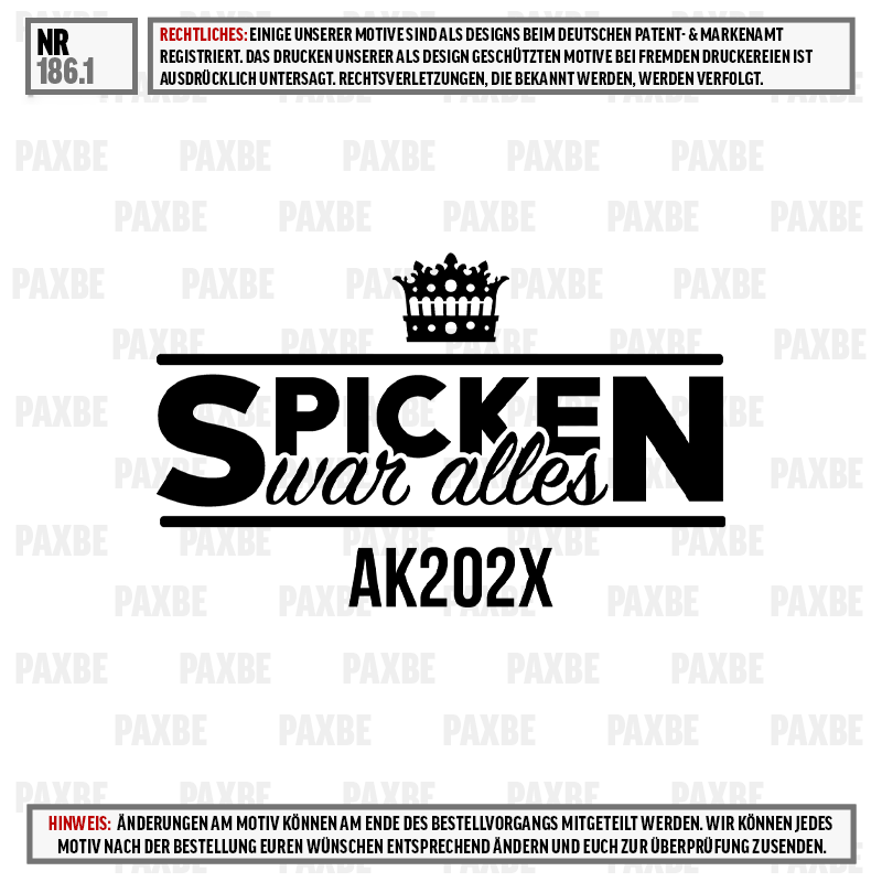 logo, text, monogram, schwarz-weiß, markenlos, logo, SPICKEN, Swar alles, AK202X, Krone Design
